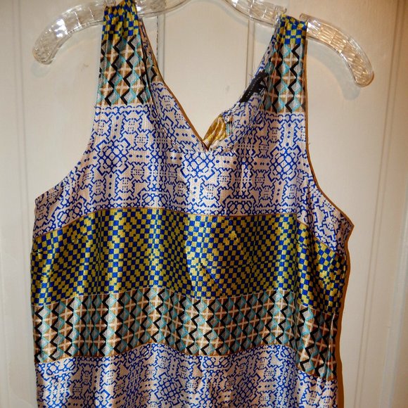 The Limited Tops - Ladies The Limited Shimmery Tank Top - Size L